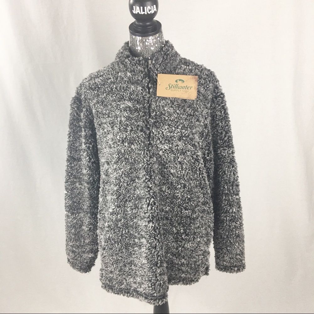 Stillwater Supply Co Gray Sweater NWT